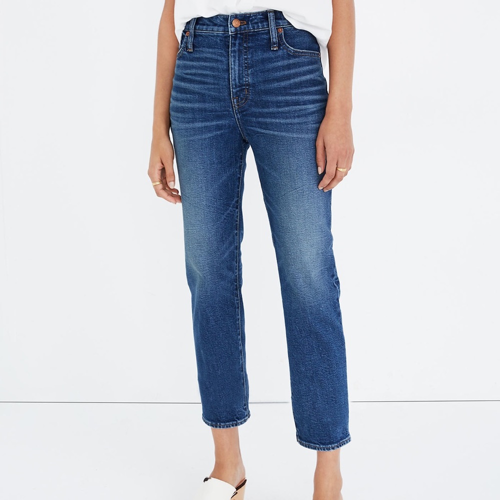 Madewell Mid-Rise Classic Straight Jean